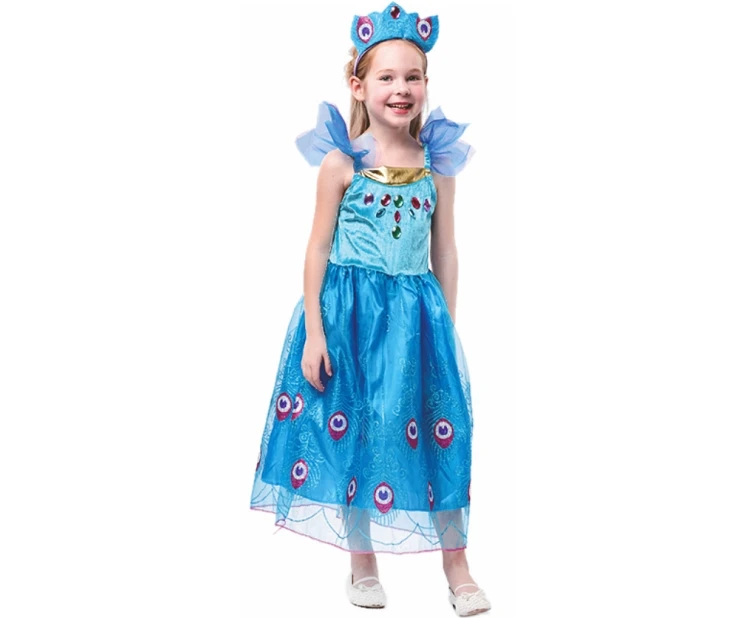 Costume for children "Magic Peacock",  (dress), size S (4-6 yrs.) EOL