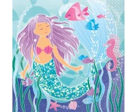 Paper napkins "Mermaid", 16 pcs EOL