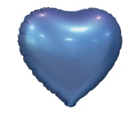 Foil balloon  "Heart", matt, violet, 18 inches EOL