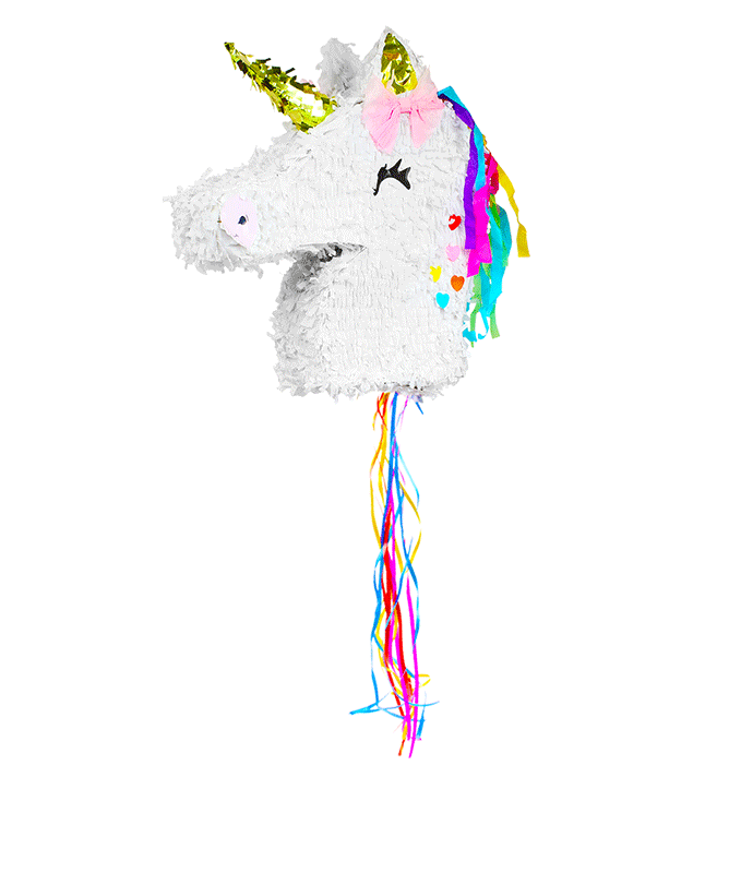 Pinata Magic Unicorn, size 40 x 40 x 9,5 cm