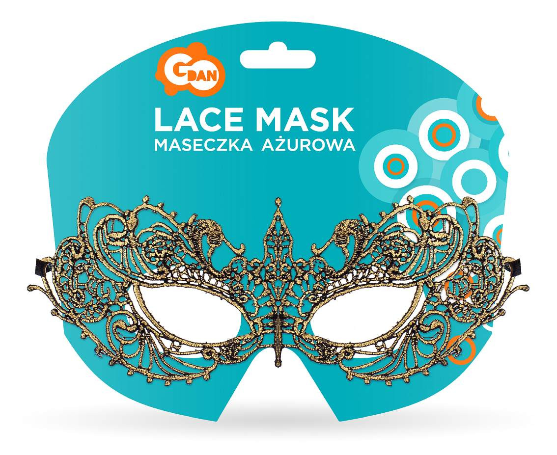 Lace mask Gold Magic