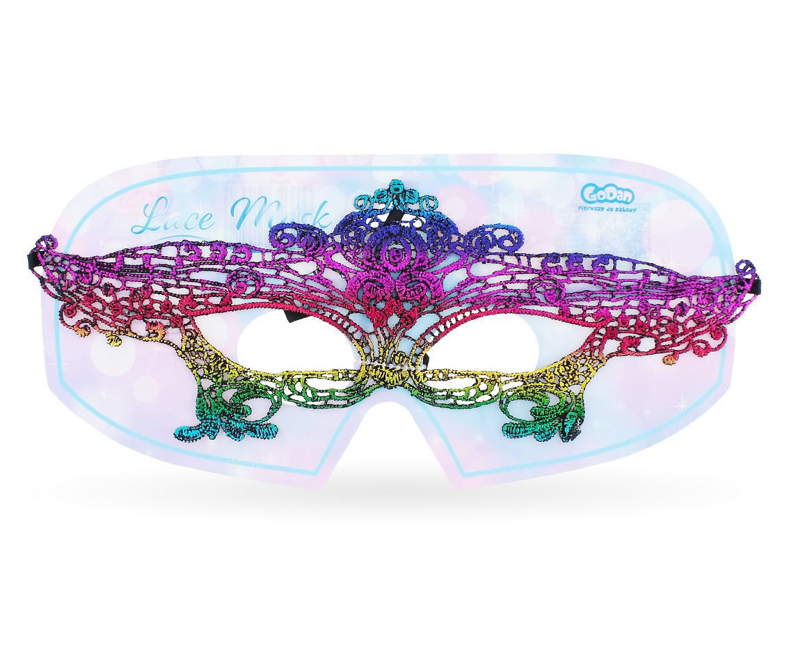 Lace mask Rainbow EOL