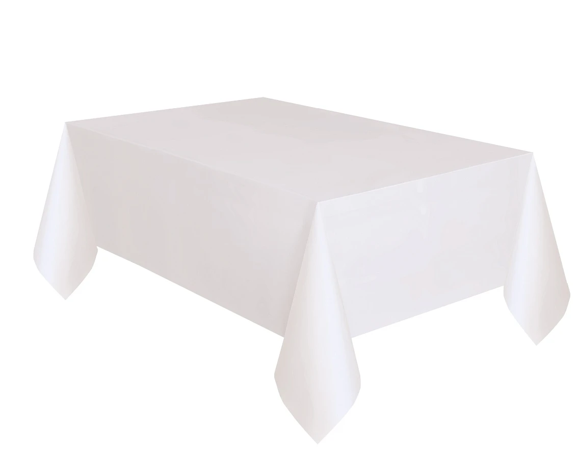 Table Cover White size 137x274 cm