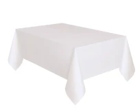 Table Cover White size 137x274 cm
