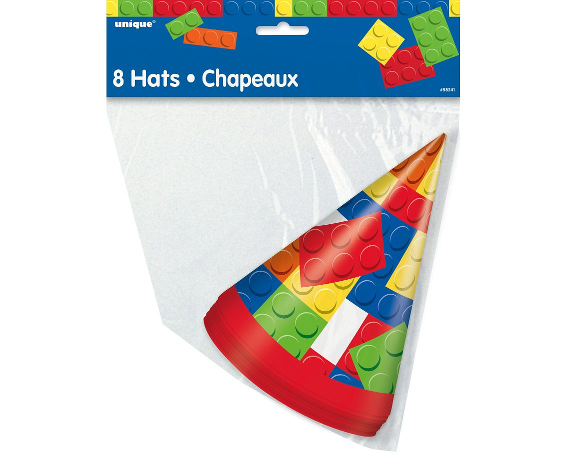 Hats Building Blocks, 8 pcs.