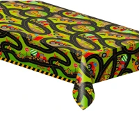 Plastic Table cover Building, size 137 x 213 cm