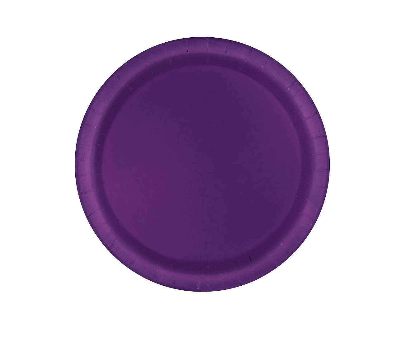 Paper plates, dark violet , 18 cm, 8 pcs.