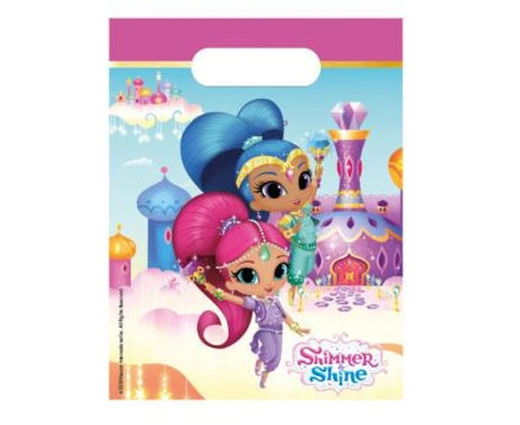 Party bags SHIMMER AND SHINE, 6 pcs EOL
