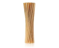Paper drinking straws, rose-gold plain, 6x197mm / 24 pcs EOL