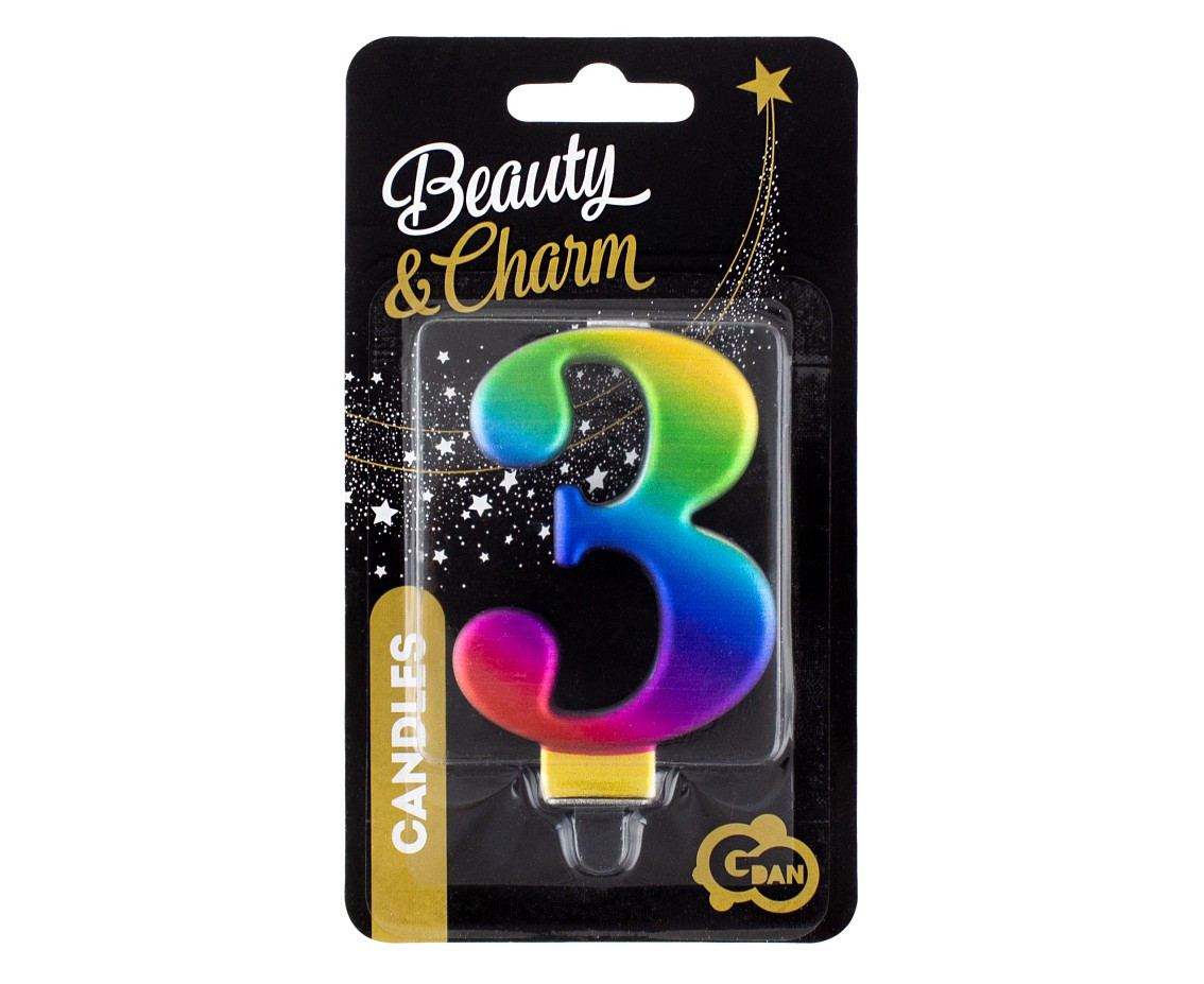 Candle number 3, Galaxy, 8 cm