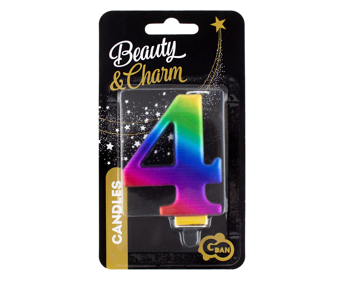 Candle number 4, Galaxy, 8 cm