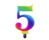 Candle number 5, Galaxy, 8 cm