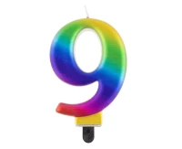 Candle number 9, Galaxy, 8 cm