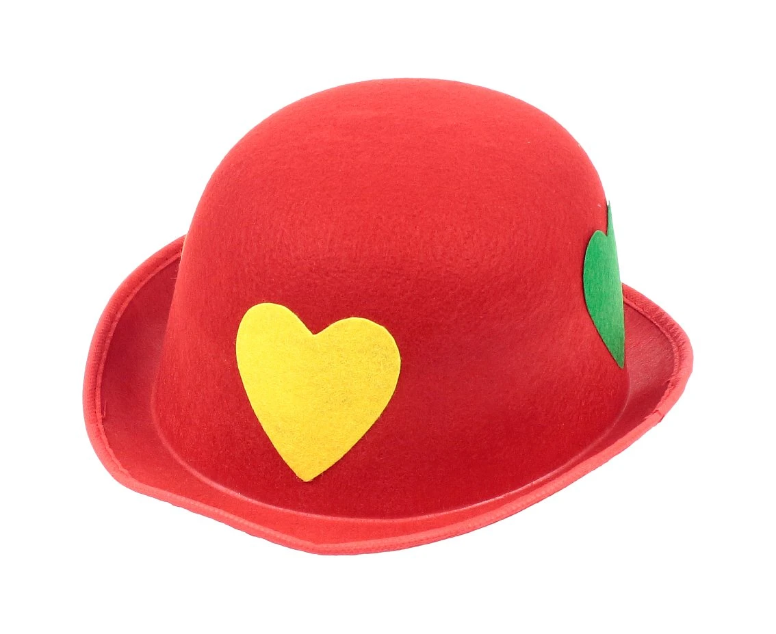 Felt hat Hearts EOL