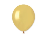 Balloons Gemar 5", metallicic gold dorato, 100pcs