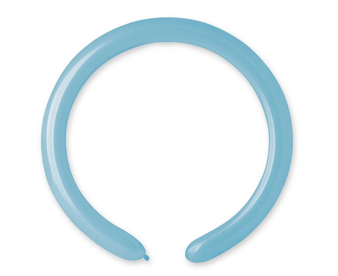 Balloons Gemar, modelling balloon, baby blue macaron, 100pcs