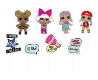 Photo booth props LOL SURPRISE, 8 pcs EOL