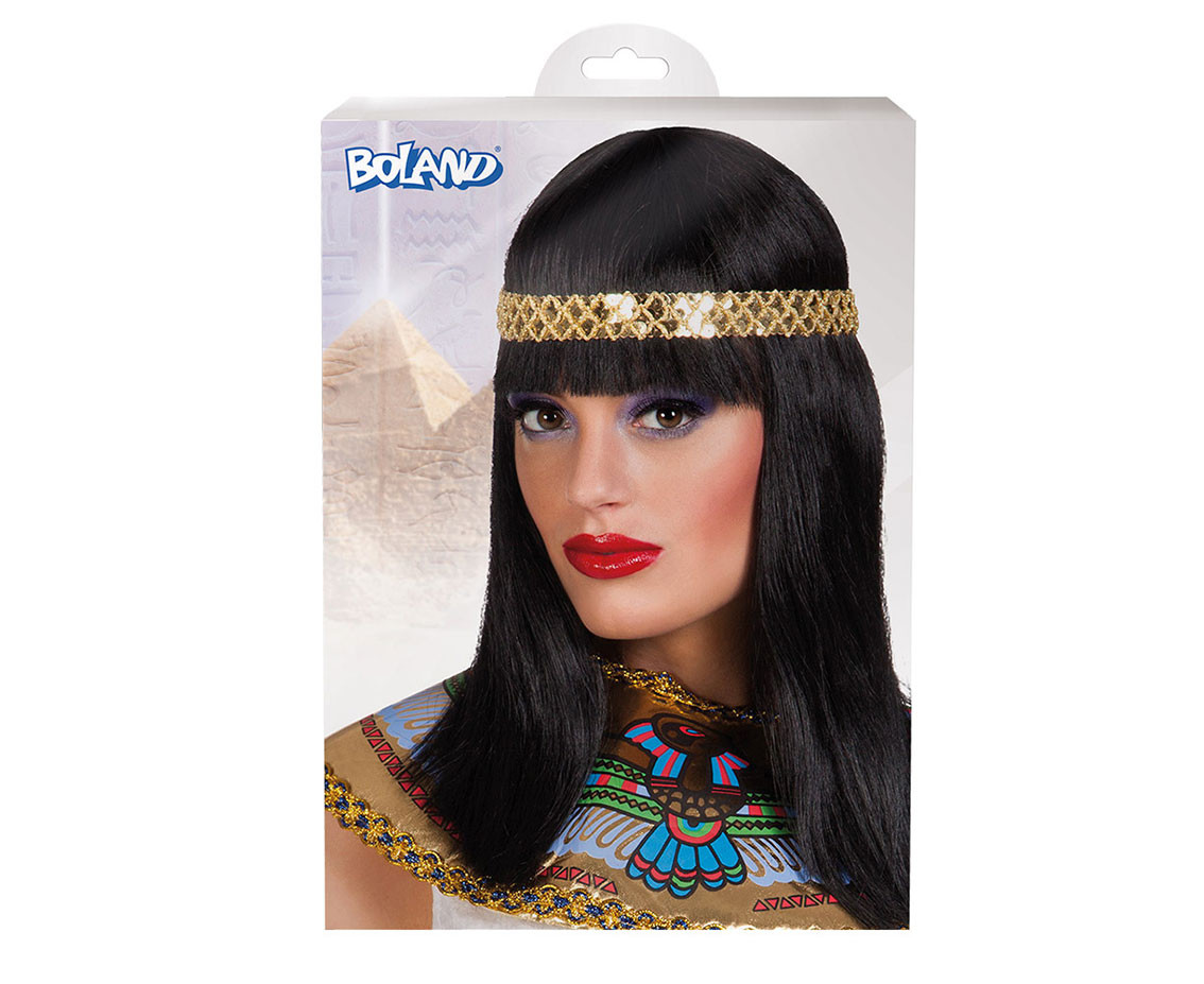 Wig Cleopatra with a band