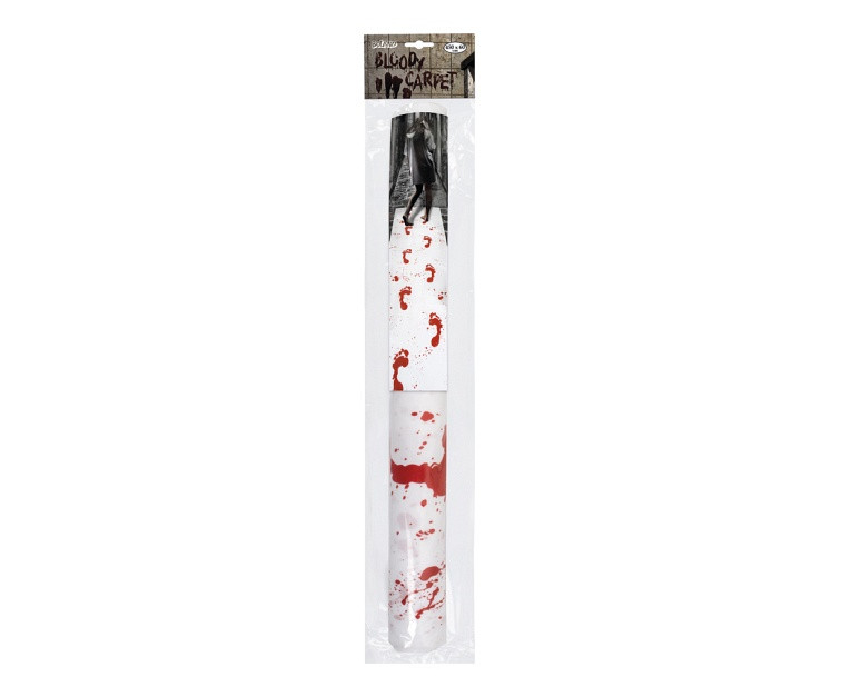Blood Prints carpet, 450 x 60 cm