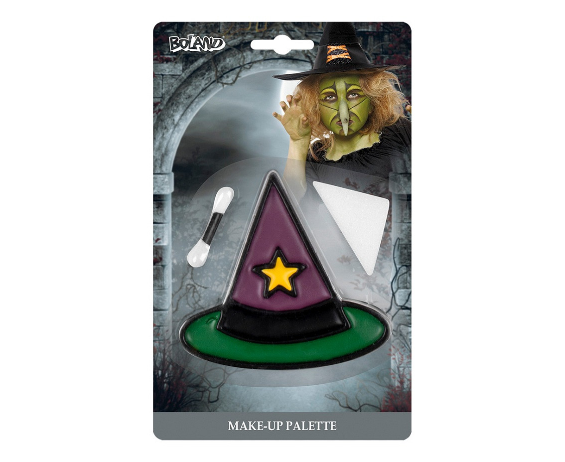 Make-up kit WITCH (face paint, sponge, applicator)