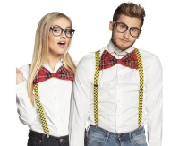 Nerd Kit (glasses, bow-tie, braces)