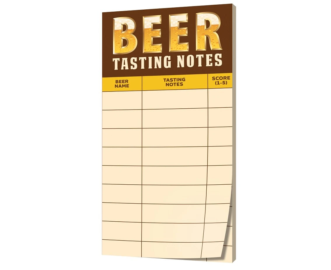 Cheers & Beers Tatsting Score Sheet
