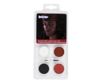 Pirate face paint (4 jars, applicator)