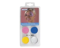 PRINCESS face paint (4 jars, applicator)