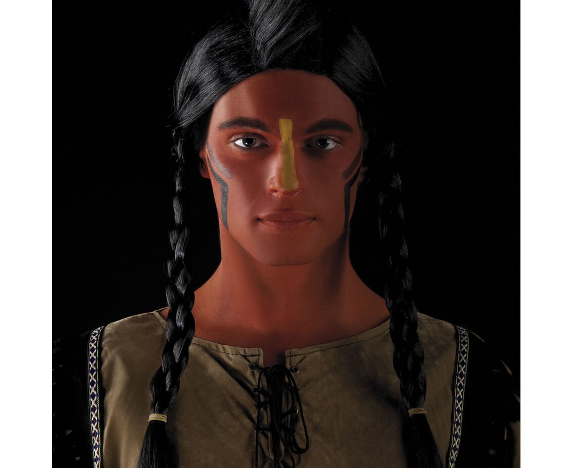 Indian face paint (4 jars, applicator)