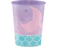 MERMAID SHINE plastic keepsake cup, 1 pc