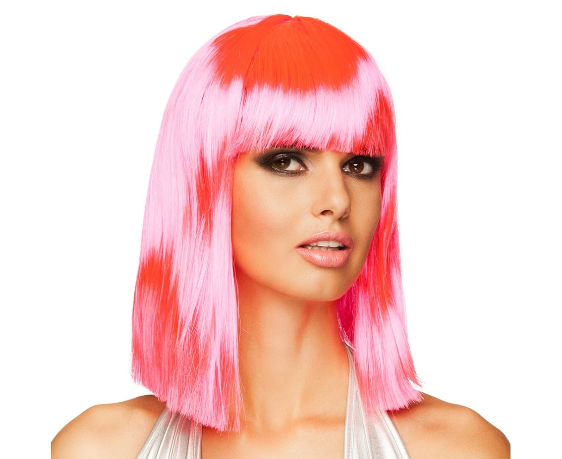Wig Dance, neon pink