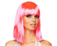 Wig Dance, neon pink