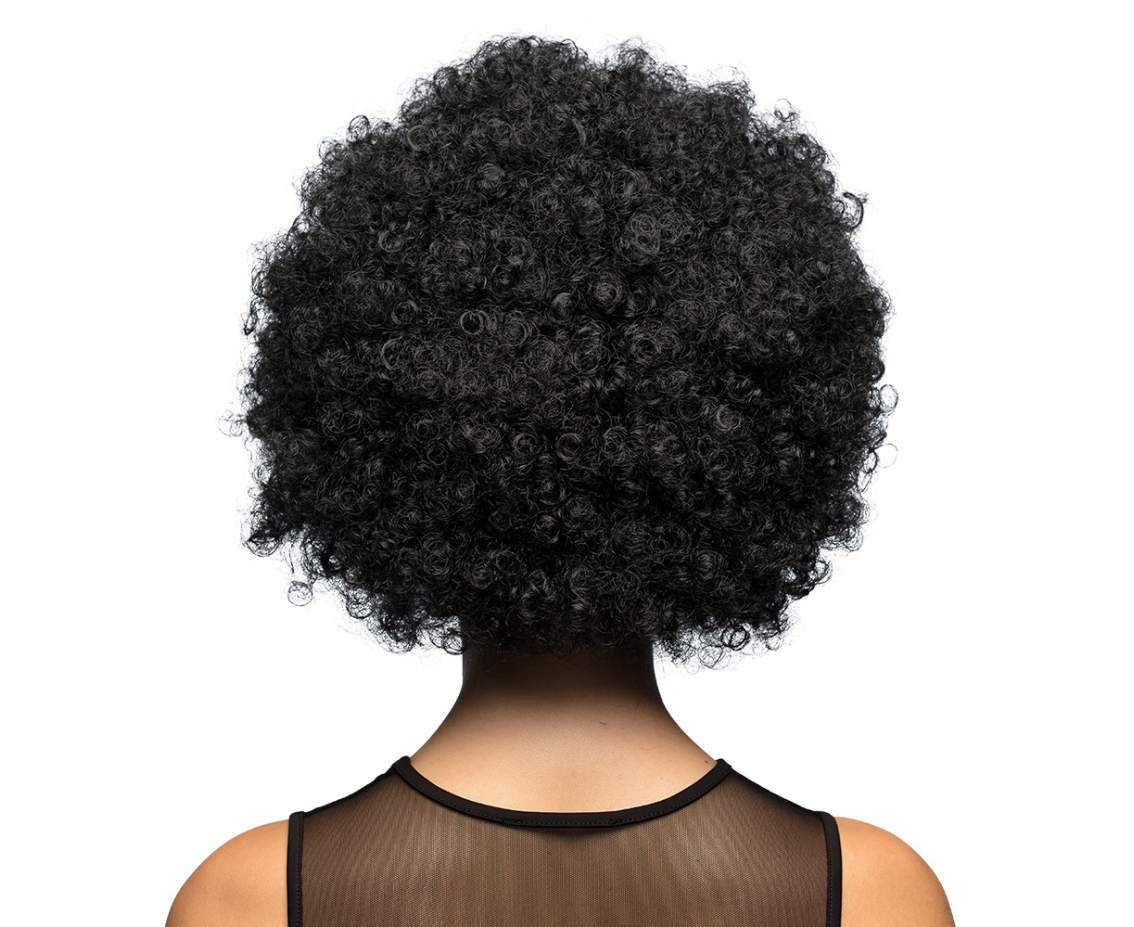 Wig Afro, black