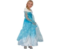 Cape Blue Princess (cape with collar), size 110/120