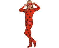 Ladybug role-play set for kids (jumpsuit, mask, pack), size 130/140 cm