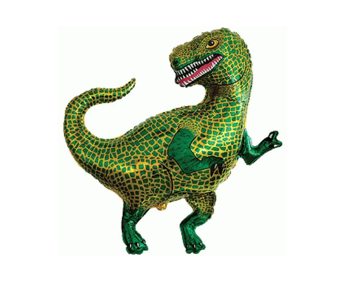Foil balloon 14" FX - Tyrannosaurus,  unpacked (flat)