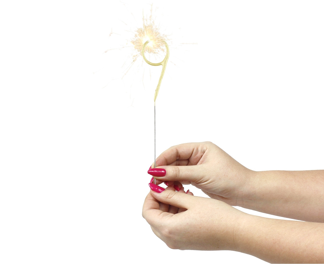 Sparkler digit Gold Collection 9