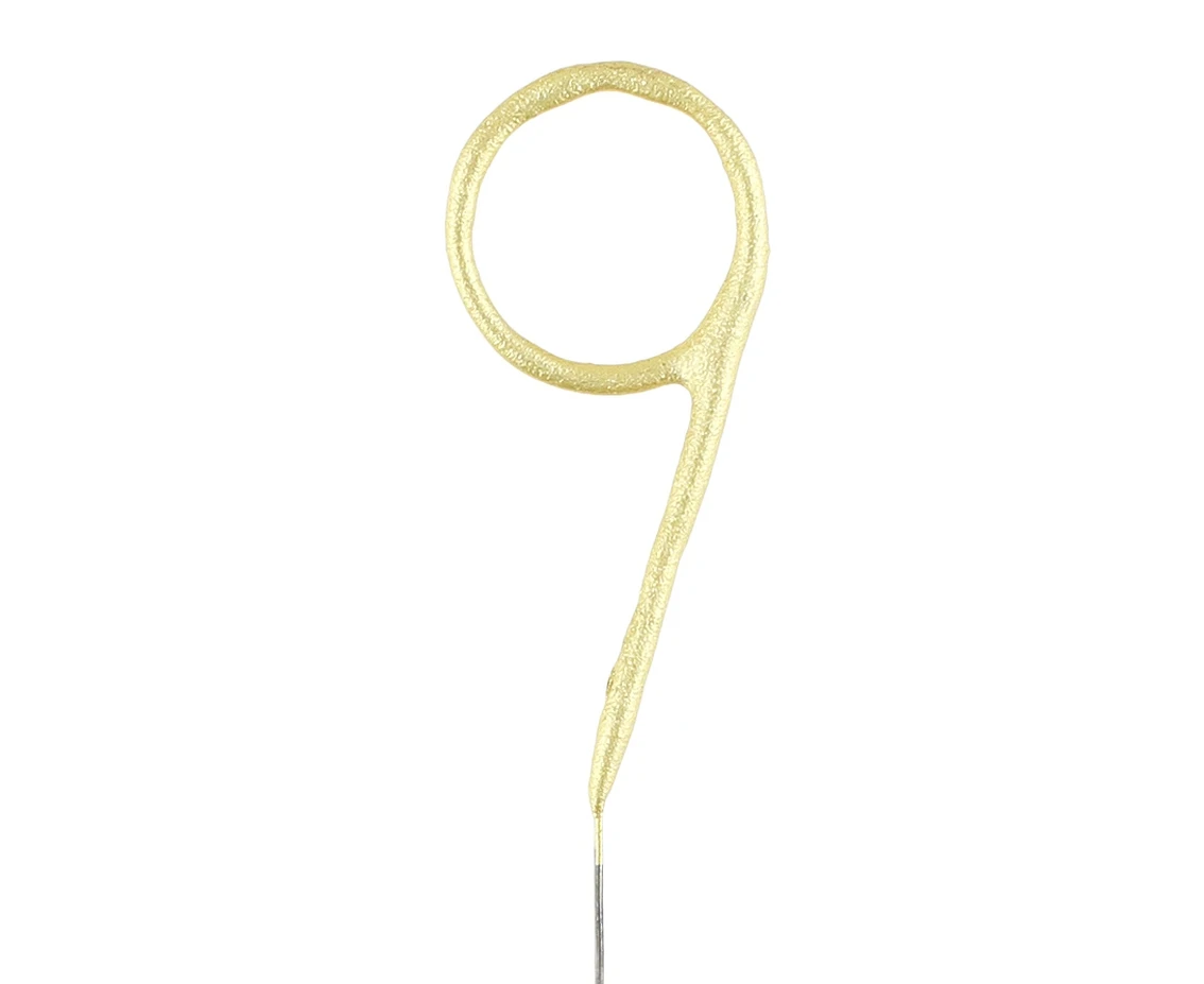 Sparkler digit Gold Collection 9