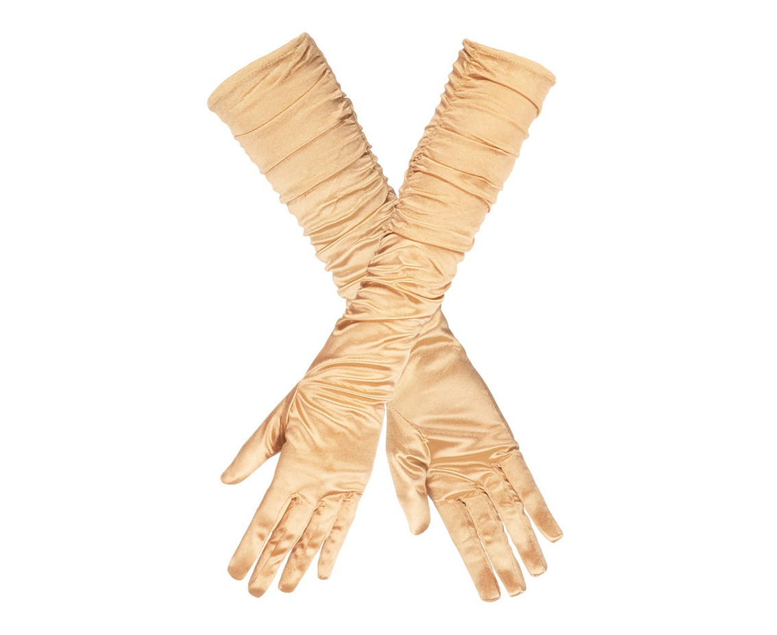 Gloves elbow Hollywood gold EOL