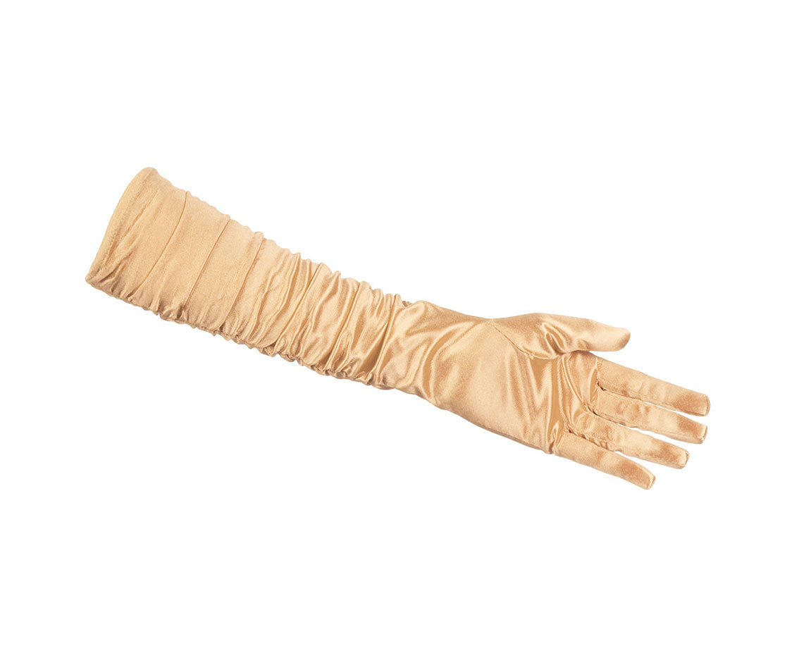 Gloves elbow Hollywood gold EOL