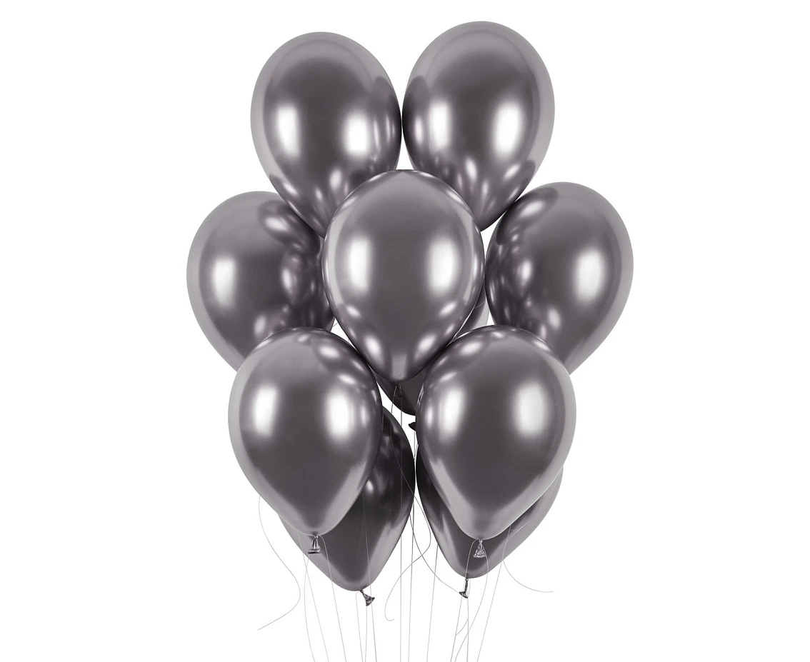 Balloons Gemar 13", shiny space grey, 50pcs