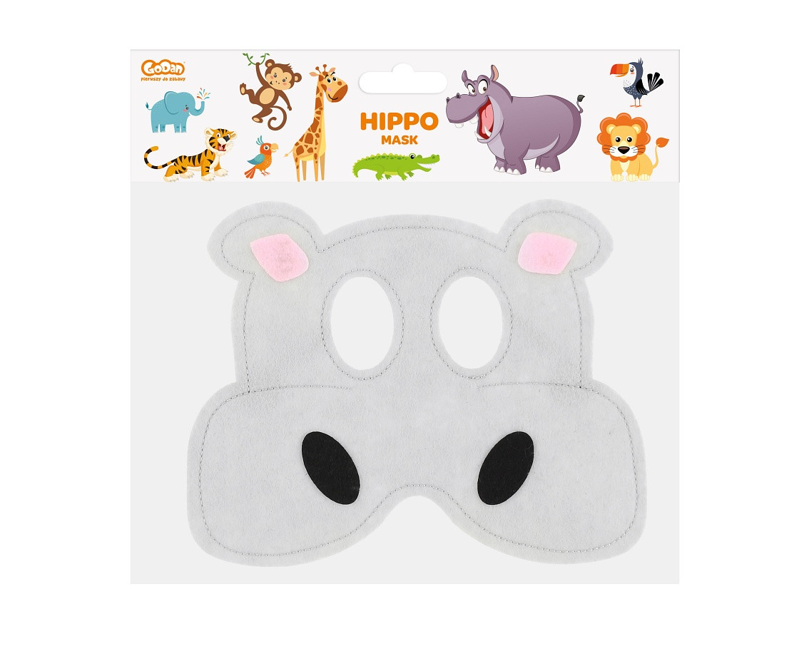 Felt mask Hippo EOL