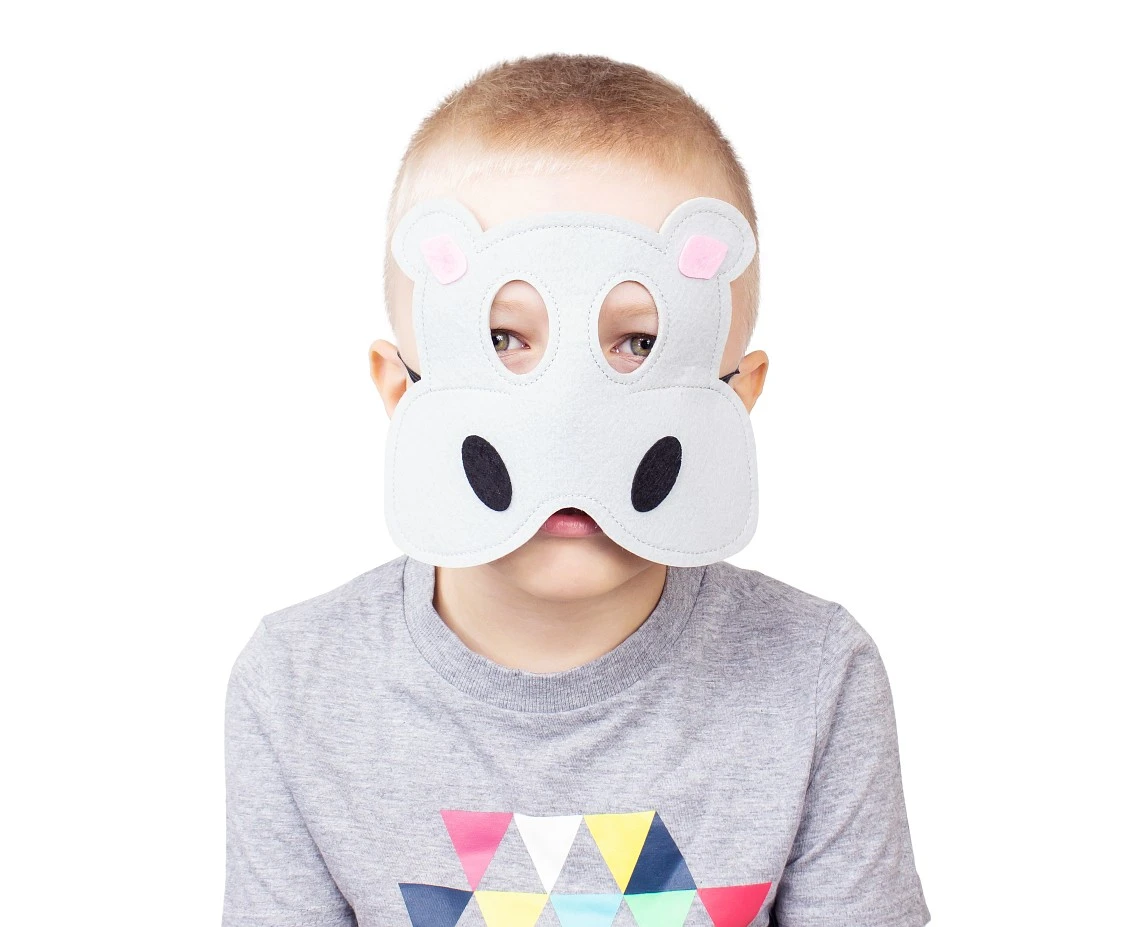 Felt mask Hippo EOL