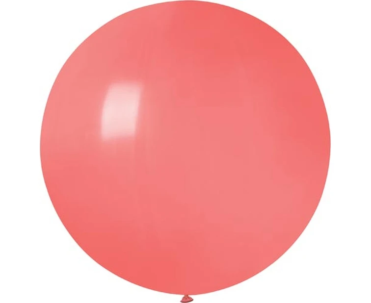 Balloons Gemar, ball pastel 0.75m coral, 1pc EOL