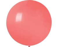 Balloons Gemar, ball pastel 0.75m coral, 1pc EOL