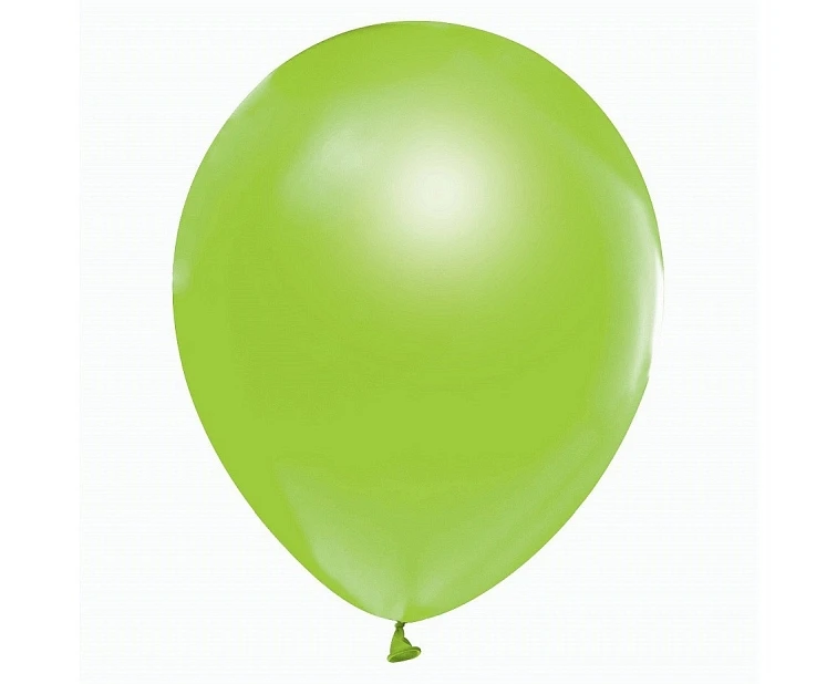 Pastel balloons Helium Formula, green, 10", 100 pcs