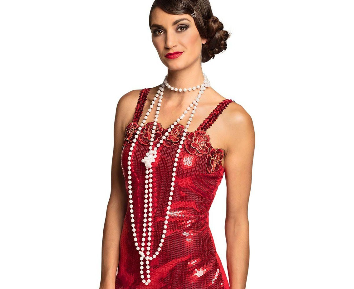 Set 2 Necklaces Flapper
