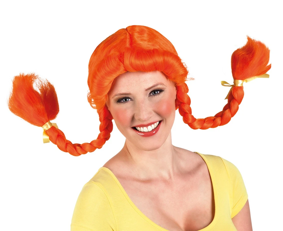Wig Braided orange