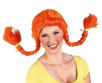 Wig Braided orange