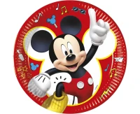 Paper plates  Mickey pals at play disney, 23 cm, 8 pcs EOL